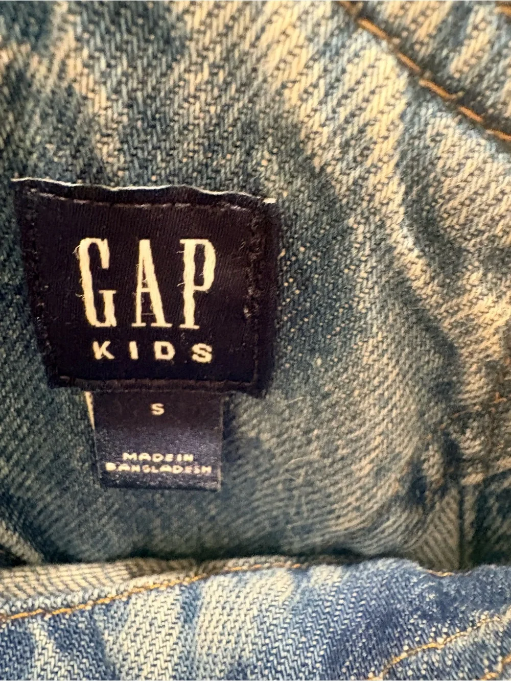 GAP Kids Light Blue Denim Overall Dress